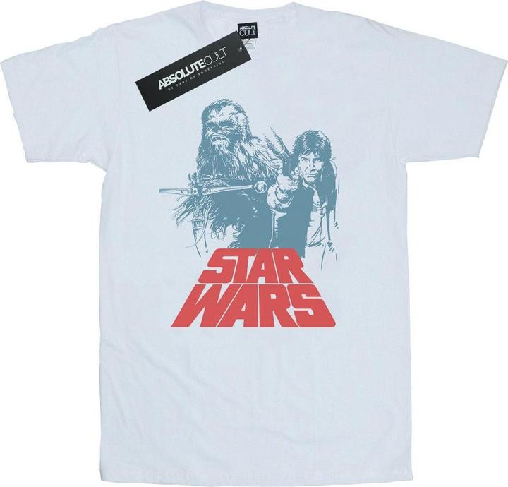 Star Wars Han Solo Chewie Duet TShirt (XXL)