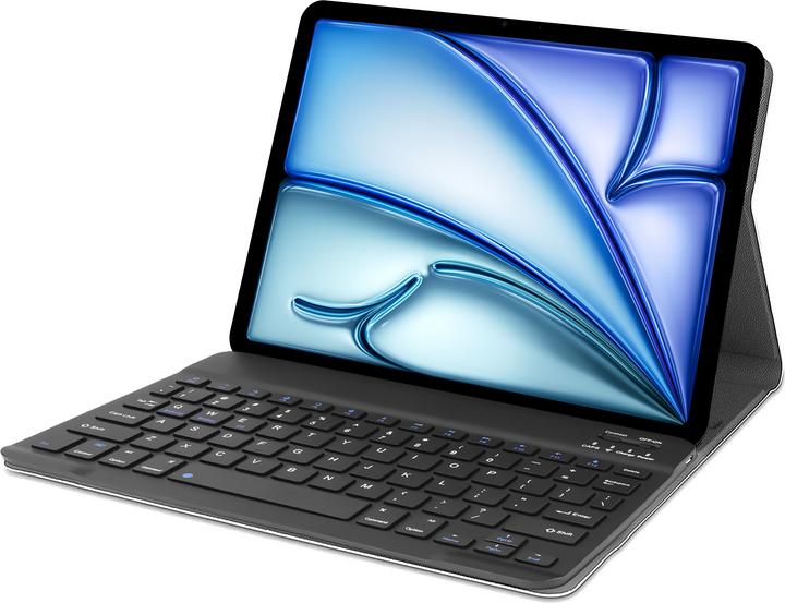 Actual product image Cazy Keyboard Case Compatible with iPad Air 2022 (5th Gen)/iPad Air 2020 (4th Gen) - Protective Case with (Eng. Int., iPad Air 2022 (5th Gen), iPad Air 2020 (4. Gen))