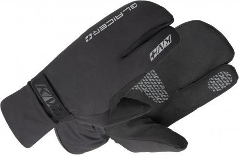 Actual product image KV+ GLACIER winter, cross-country ski gloves black (XS)