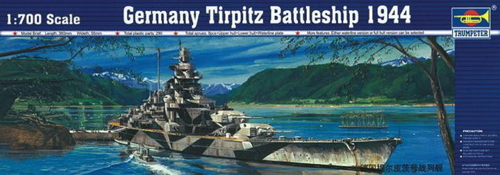 Produktbild Trumpeter Schlachtschiff Tirpitz