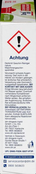 Produktbild dm Denkmit Spülmaschinen-Tabs (Tabs, 30 Waschgänge)