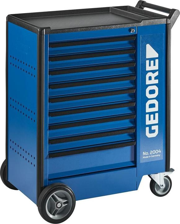 Produktbild Gedore 2004 0810 Werkzeugwagen mit 9 Schubladen (1 x)