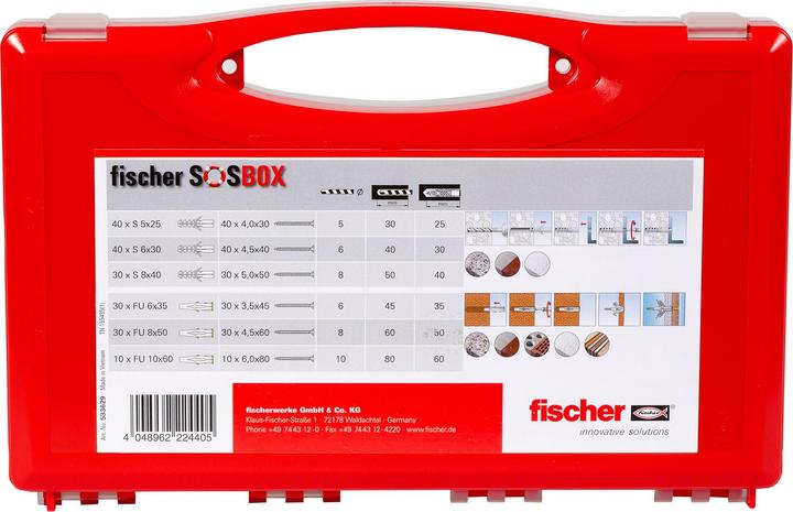 Immagine prodotto Fischer SOSBOX S + viti FU (1 pz.)