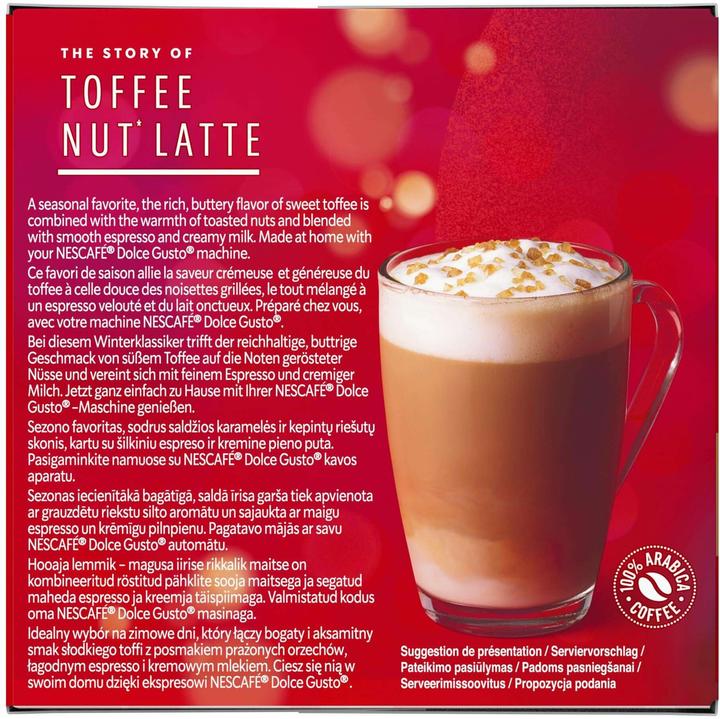 Starbucks Toffee Nut Latte by Nescafé Dolce Gusto (6 x Port.)