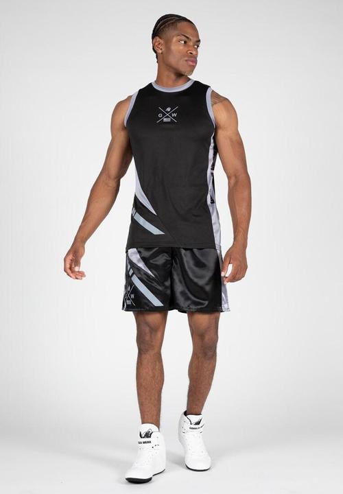 Immagine prodotto Gorilla Wear Canotta Hornell - nero/grigio (XL)