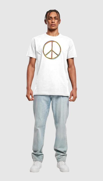 Immagine prodotto Merchcode Peace Multicolour con T-Shirt Collo rotondo - 161085 (S)
