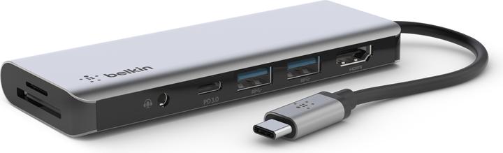 Produktbild Belkin 7-in-1-Multiport (USB-C, 7 Ports)