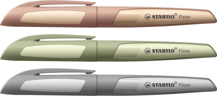 Immagine prodotto STABILO Stilografica Flow monocromatica (Grigio pastello, 1 x)