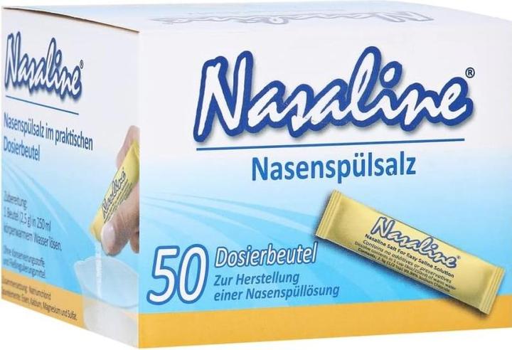 Nasaline Sel de rinçage nasal (50 pièce(s))