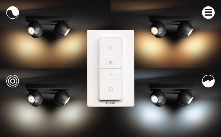 Actual product image Philips Hue Buckram Base (1000 lm, GU10)