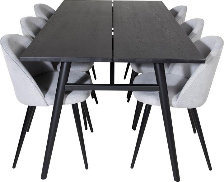 Produktbild Ebuy24 Essgruppe Sleek (7-teilig) (195 x 95 x 75 cm)