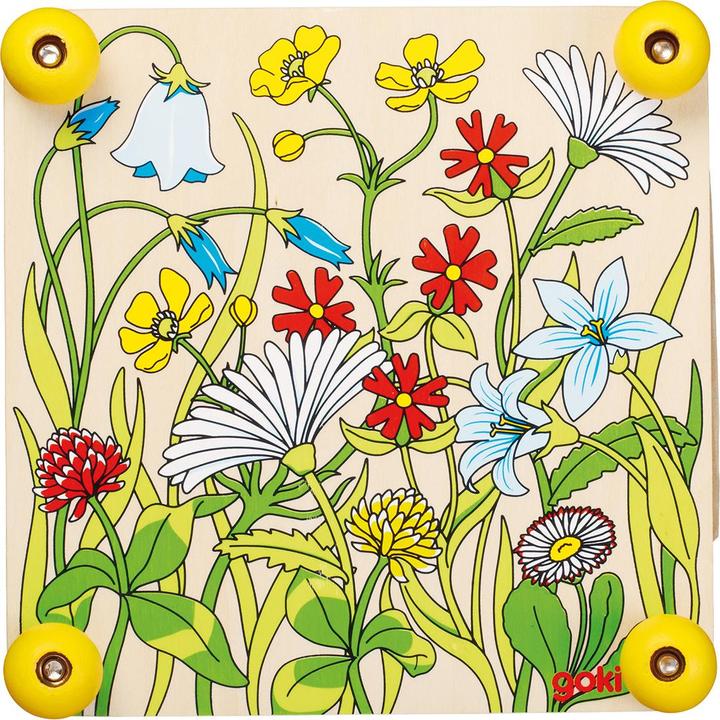 Actual product image Goki Wooden flower press