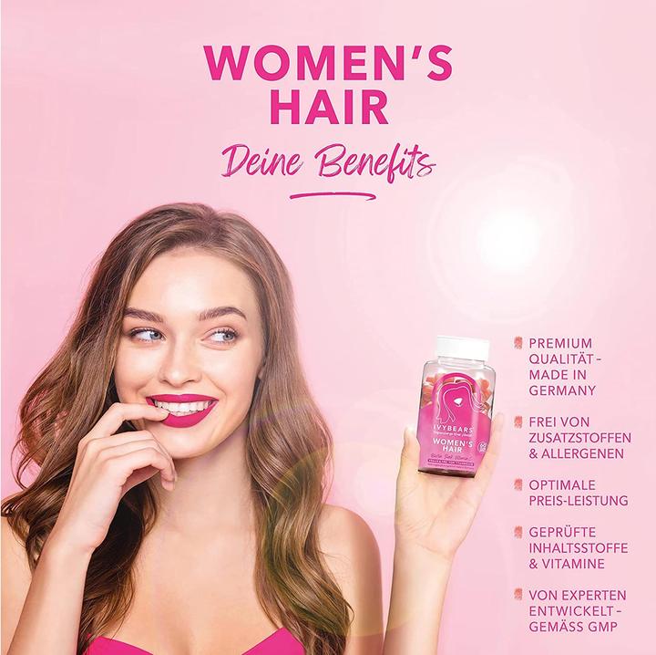 Image du produit IVYBears Vitamines capillaires pour les femmes (1 pièce(s), Gummies, 150 g)