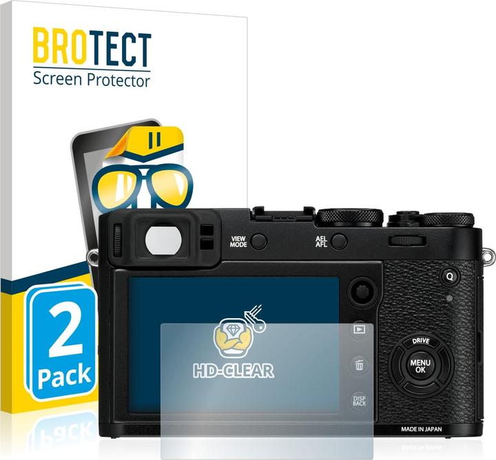 BROTECT Protection Clair (Protecteur d'écran, X100F)