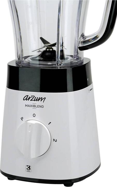 Image du produit Arzum AR1057 Mixeur sur socle 500W blanc/noir (500 W)
