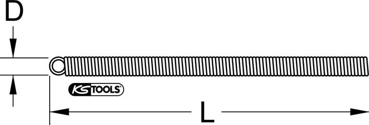 Produktbild KS Tools Innenbiegefeder