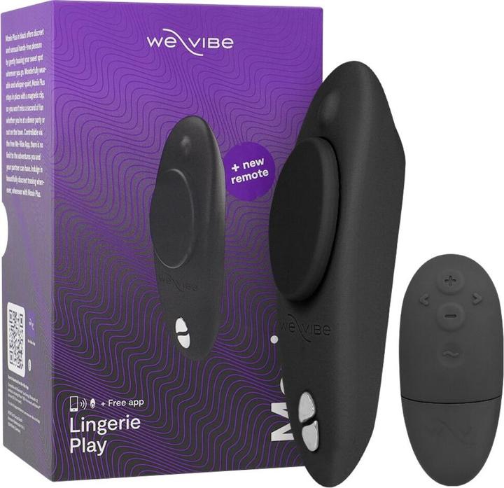 Actual product image We-Vibe Moxie+ Satin Black