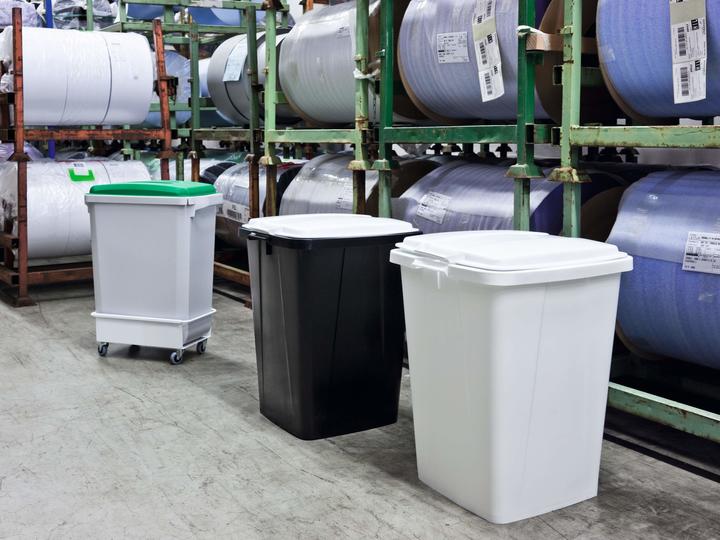 Produktbild Durable Durabin 90, 90 L, Rectangular, Green, 510 mm, 485 mm, 605 mm (90 l)