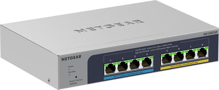 Produktbild Netgear MS108TUP - 1 year Insight Managed 8PT MG (8 Ports)