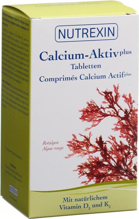 Produktbild Nutrexin Calcium-Aktiv plus Tabletten (240 Stück, Tabletten, 280 g)