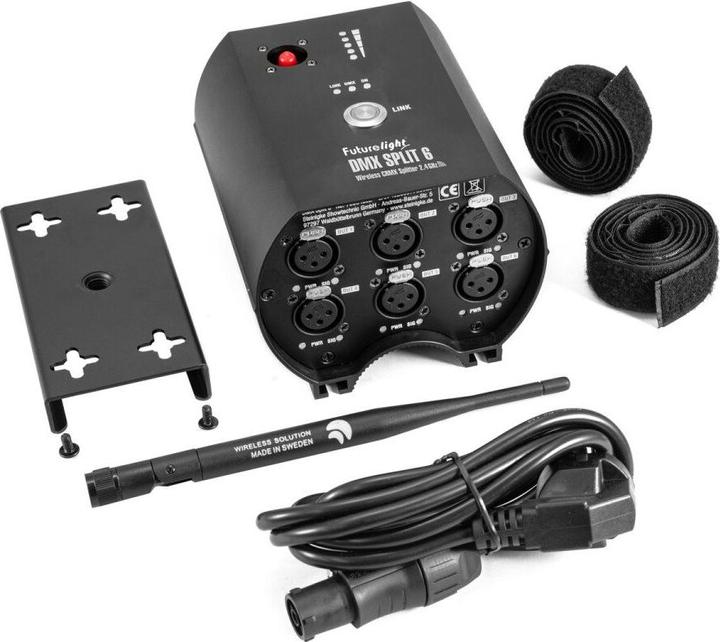 Actual product image FutureLight DMX Split 6 Splitter CRMX