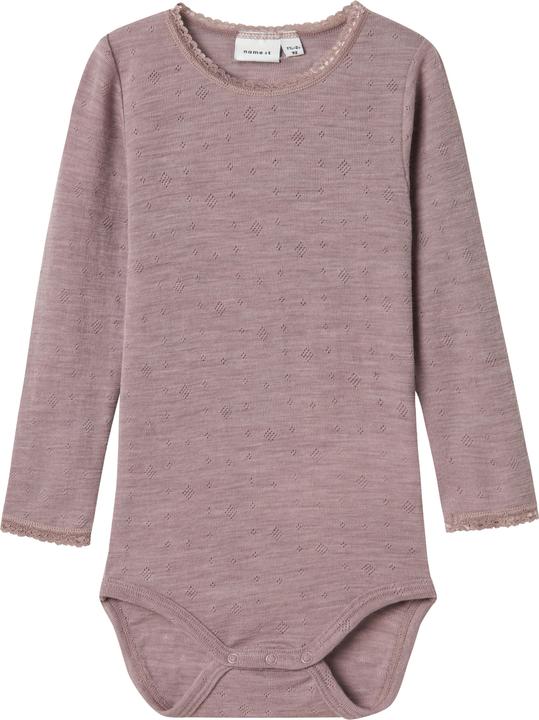 Image du produit Name it Nmfwang Wool Needle Ls Body Solid Noos (104)