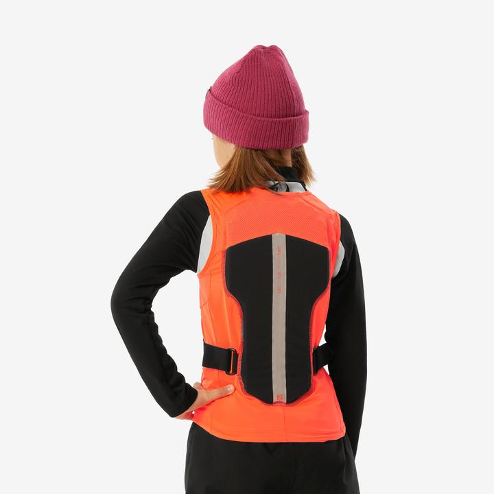 Produktbild Wedze Rückenprotektor Kinder MTB Ski Snowboard - DBCK 900 orange (128, Rückenprotektor)