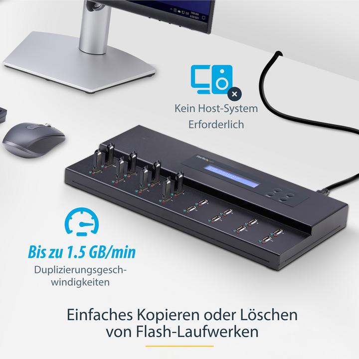 Image du produit StarTech 1:15 Duplicateur autonome (2000 Go, USB-A)