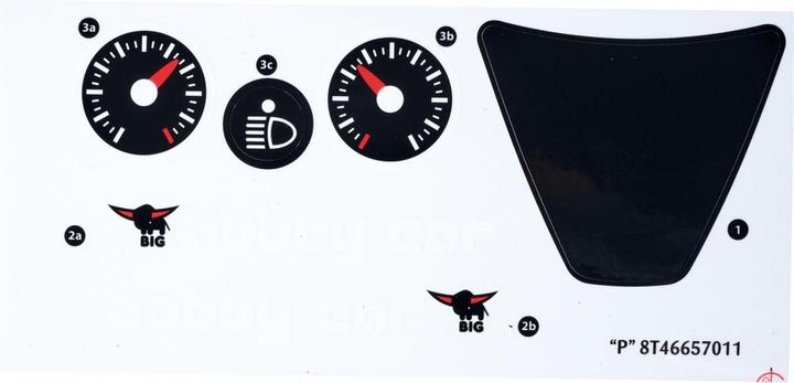Immagine prodotto Set di adesivi completo NEXT Bobby Car