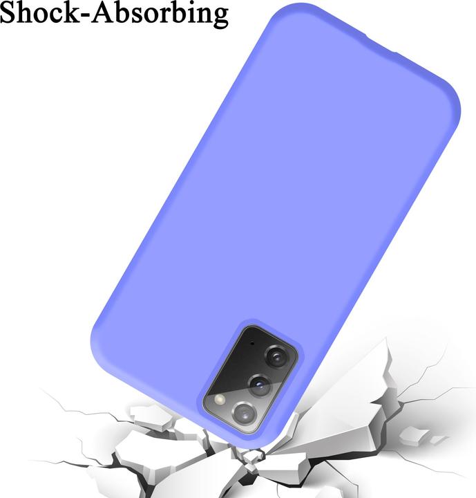 Image du produit Cadorabo TPU Liquid Silicone Case Cover (Samsung Galaxy Note 20)