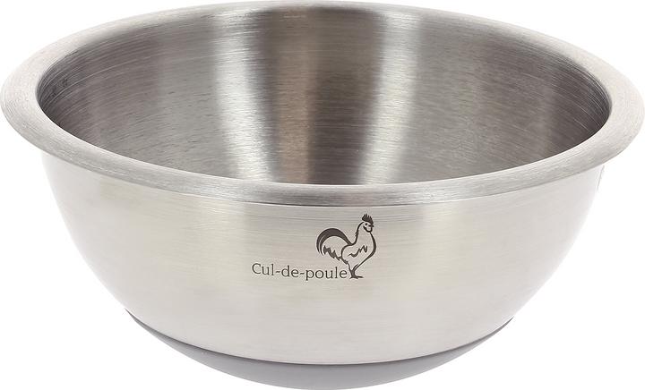 Produktbild de Buyer Schlagschüssel rund Ø 30cm, Boden silikonbeschichtet (30 cm, 7 l, 1 x)