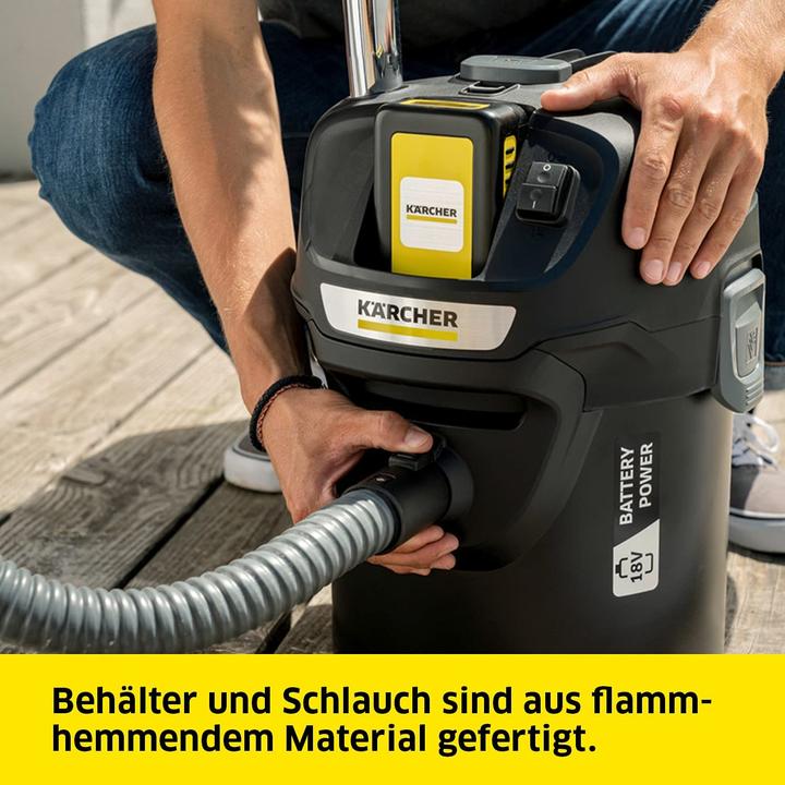 Actual product image Kärcher AD2 Battery (Ash vacuum cleaner)