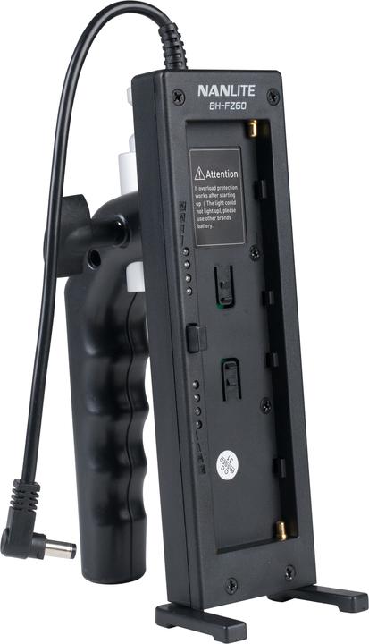 Nanlite Batteriehalterung NP-F für Forza 60/60B (Batteriegriff)