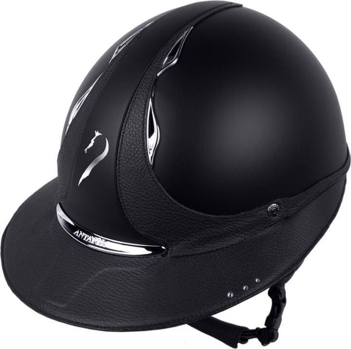 Actual product image Antarès Sellier riding helet galaxy eclipse strass