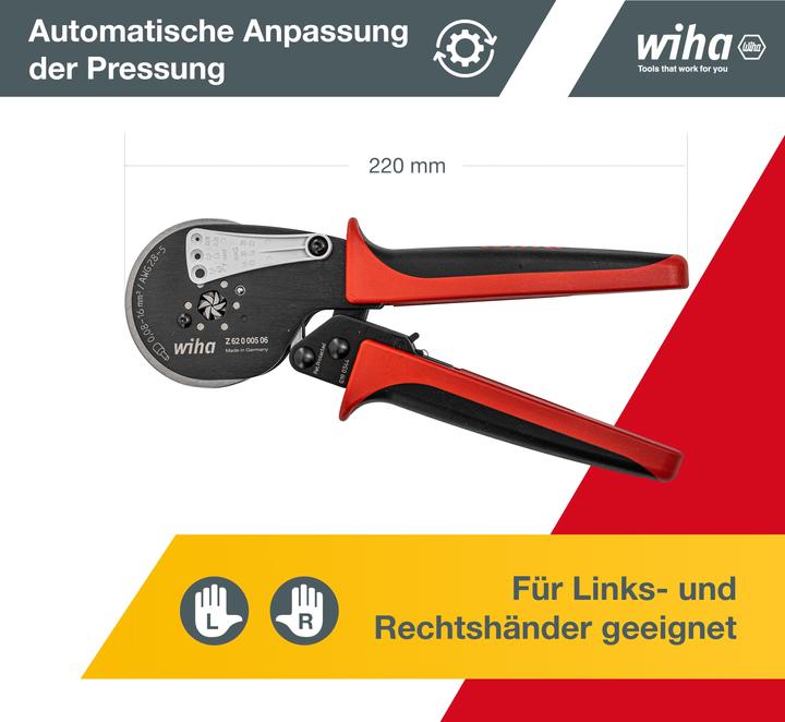 Actual product image Wiha Crimping tool (210 mm)