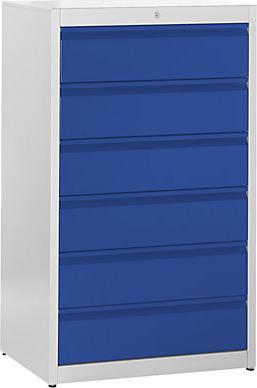 Actual product image Mauser Card index cabinet, handle strips (80 x 60 x 135 cm)