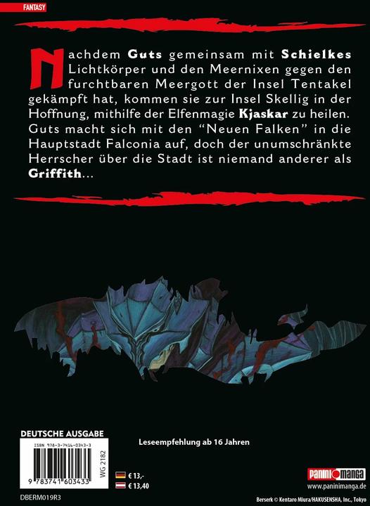 Immagine prodotto Panini Berserk Max (Tedesco, Kentaro Miura, 2017)