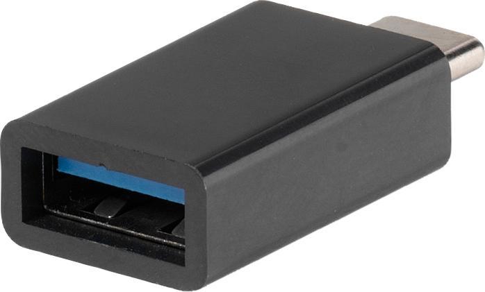 Actual product image Vivanco CA CA 1 USB C USB A Black (USB-C, USB-A)