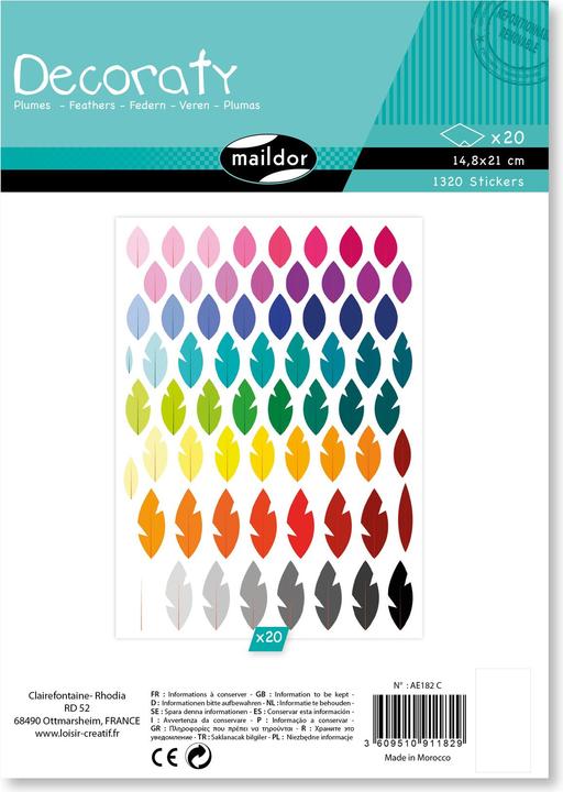 Produktbild Maildor Sticker, Decoraty
