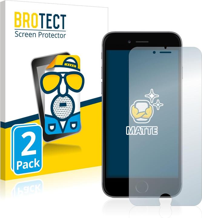 Image du produit BROTECT Film de protection antireflet Protection d'écran mat (2 pièce(s), Apple iPhone 6 Plus)