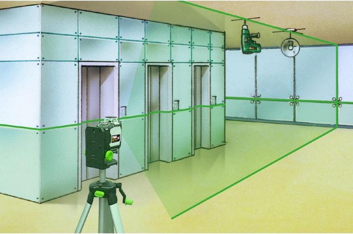 Image du produit Laserliner Laser à ligne CompactLine-Laser G360 Set 30 m, portée
