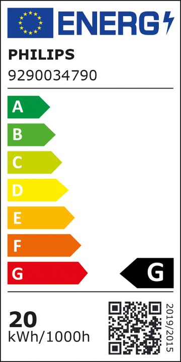Energie-Label Philips LED-Reflektorlampe G53 AR111 20W G 3000K 1270lm ws kl 45° AC Ø111x62mm 230V (G53, 20 W, 1270 lm, 1 x, G)
