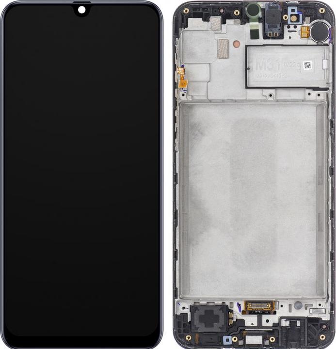 Actual product image Samsung Display Unit für Galaxy M31 M315, Schwarz (Display)