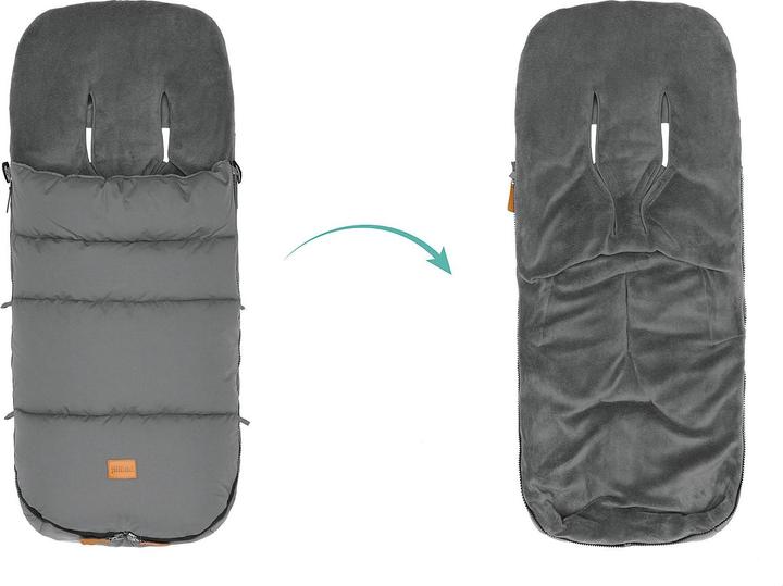 Actual product image Babyworld Kinley winter footmuff