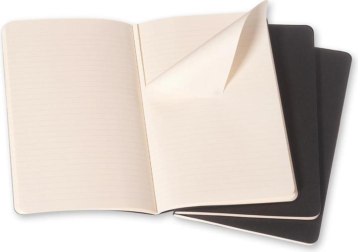 Actual product image Moleskine Cahier Pocket Set of 3 (A6, Lined, Soft cover)