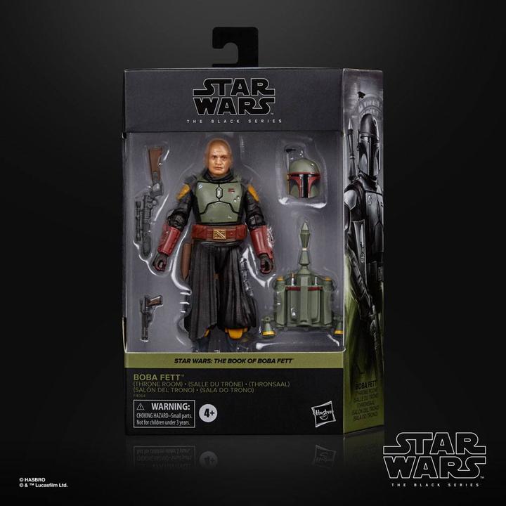 Produktbild Hasbro The Black Series Boba Fett (Thronsaal) 15 cm grosse Star Wars: The Book of Boba Fett Figur