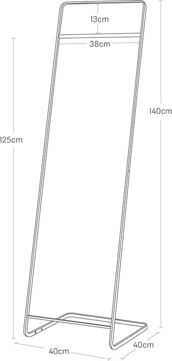 Actual product image Yamazaki Garderobe TOWER