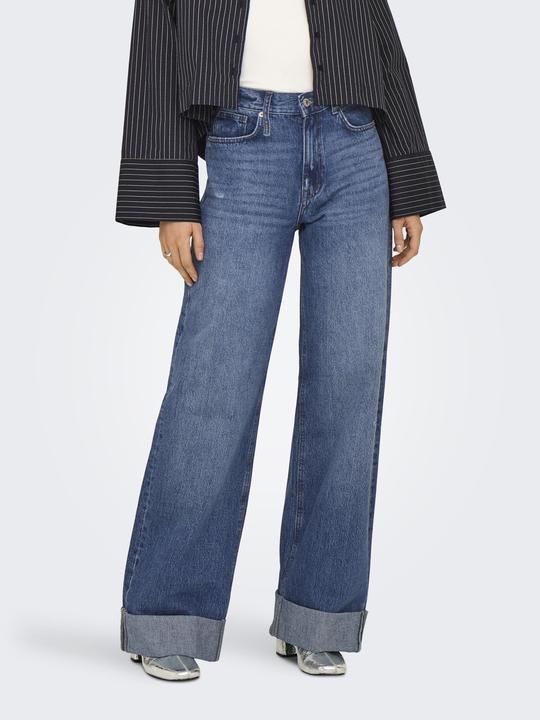 Actual product image Only ONLBROOME Hohe Taille Weiter Beinschnitt Jeans Jeans mit weitem Bein (W31/L30)
