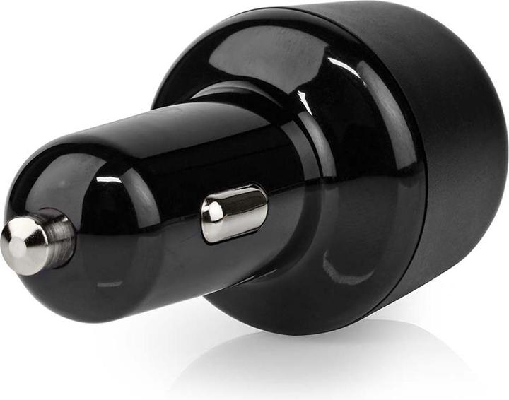 Actual product image Nedis 1xUSB-C PD 30W and 1xUSB-A QC3 Power Delivery black