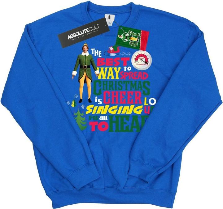 Elf Christmas Cheer Sweatshirt Mädchen